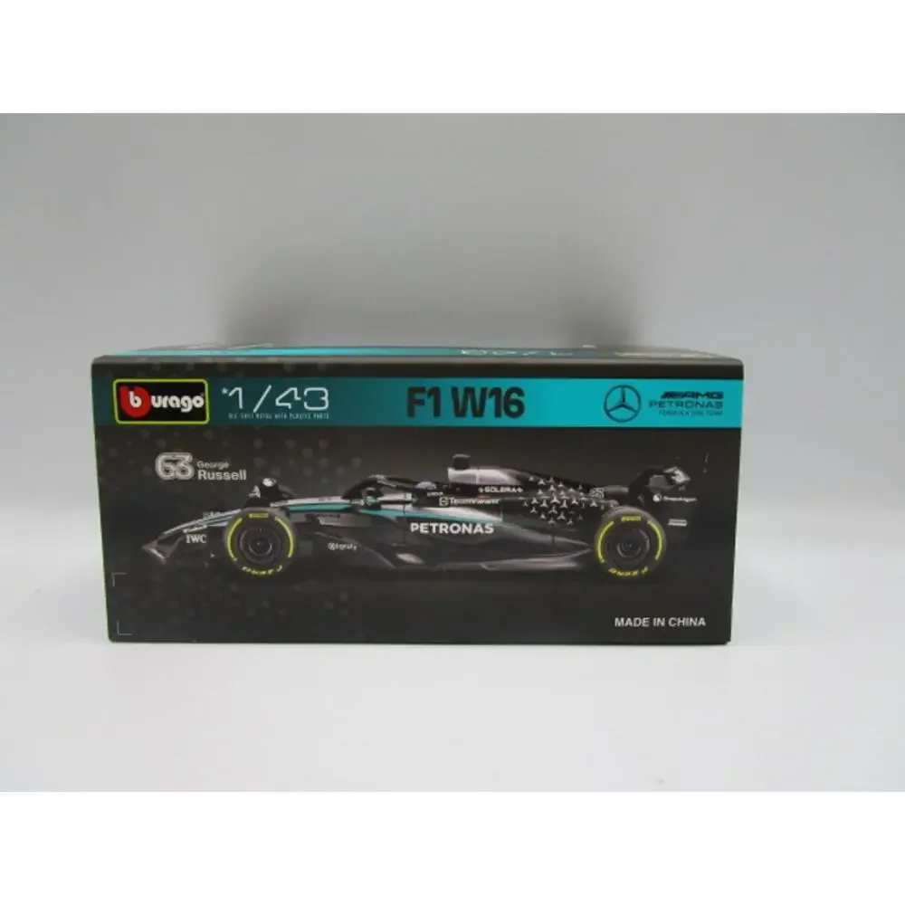 Bburago Mercedes AMG F1W16 Petronas #63 George Russell 1:43 Formula 1 Car